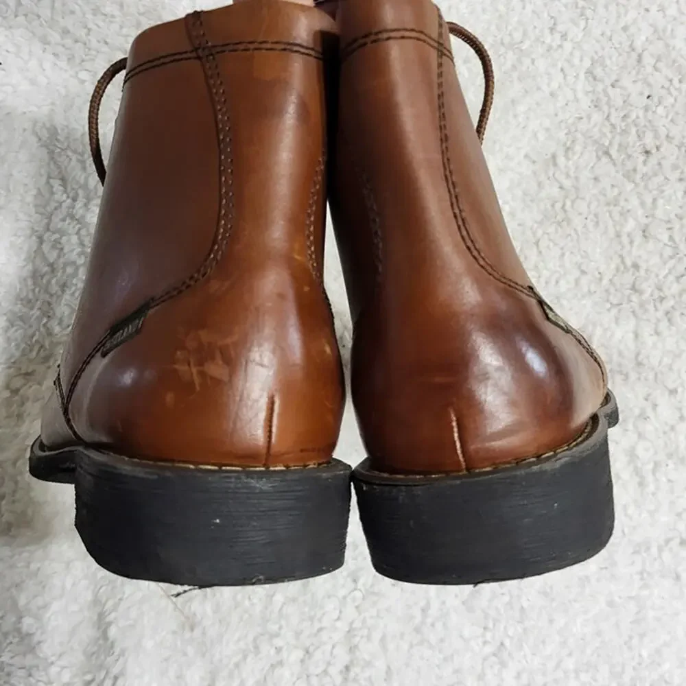 Eastland High Fidelity Cap Toe Lace-Up leather boot Mens size  9D